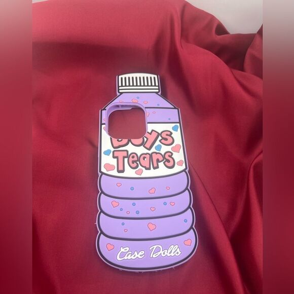 Quirky “Boys Tears” 16 Pro Max Case - Picture 4 of 7